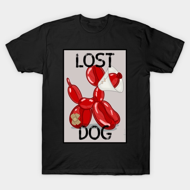 Lost Dog T-Shirt by StudioPM71